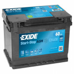 Exide Start-Stop AGM 60 Обратная