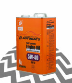 Autobacs Fully Synthetic SN/CF/GF-5 5W-40 4L.