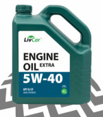 Livcar Engine Oil Energy EXTRA API SL/CF 5W-40 4L.