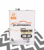Autobacs Synthetic Engine Oil SN/GF-5 5W-30 4L.