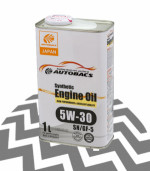 Autobacs Synthetic Engine Oil SN/GF-5 5W-30 1L.