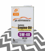 Autobacs Synthetic Engine Oil SN/GF-5 5W-40 1L.