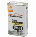 Autobacs Synthetic Engine Oil SN/GF-5 5W-30 1L.