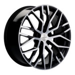 Khomen Wheels KHW2005 (Geely Tugella) Black-FP 8.50x20.00 5/108.00 ET46 d63.40