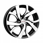 Кик Палермо-оригинал (КС607) Алмаз черный 6.50x16.00 5/114.30 ET39 d60.10