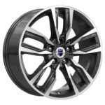 Кик Борэй (КС901) алмаз чёрный 8.00x18.00 5/114.30 ET45 d67.10