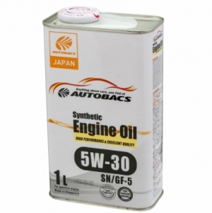 Купить Autobacs Synthetic Engine Oil 5W-30 SN/GF-5 1л. в Волгограде