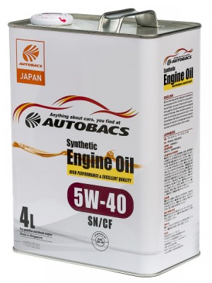 Купить Autobacs Synthetic Engine Oil SN/GF-5 5W-40 4L. в Волгограде