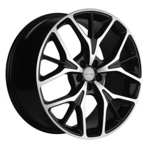 Купить Khomen Wheels KHW2012 (FAW Bestune T99) Black-FP 8.00x20.00 5/114.30 ET45 d67.10 в Волгограде