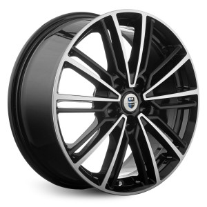 Купить  Эрфурт (КС898)Алмаз черный 7.00x17.00 5/110.00 ET48,5 d63.00 в Волгограде